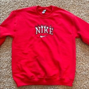 nike flame crew neck